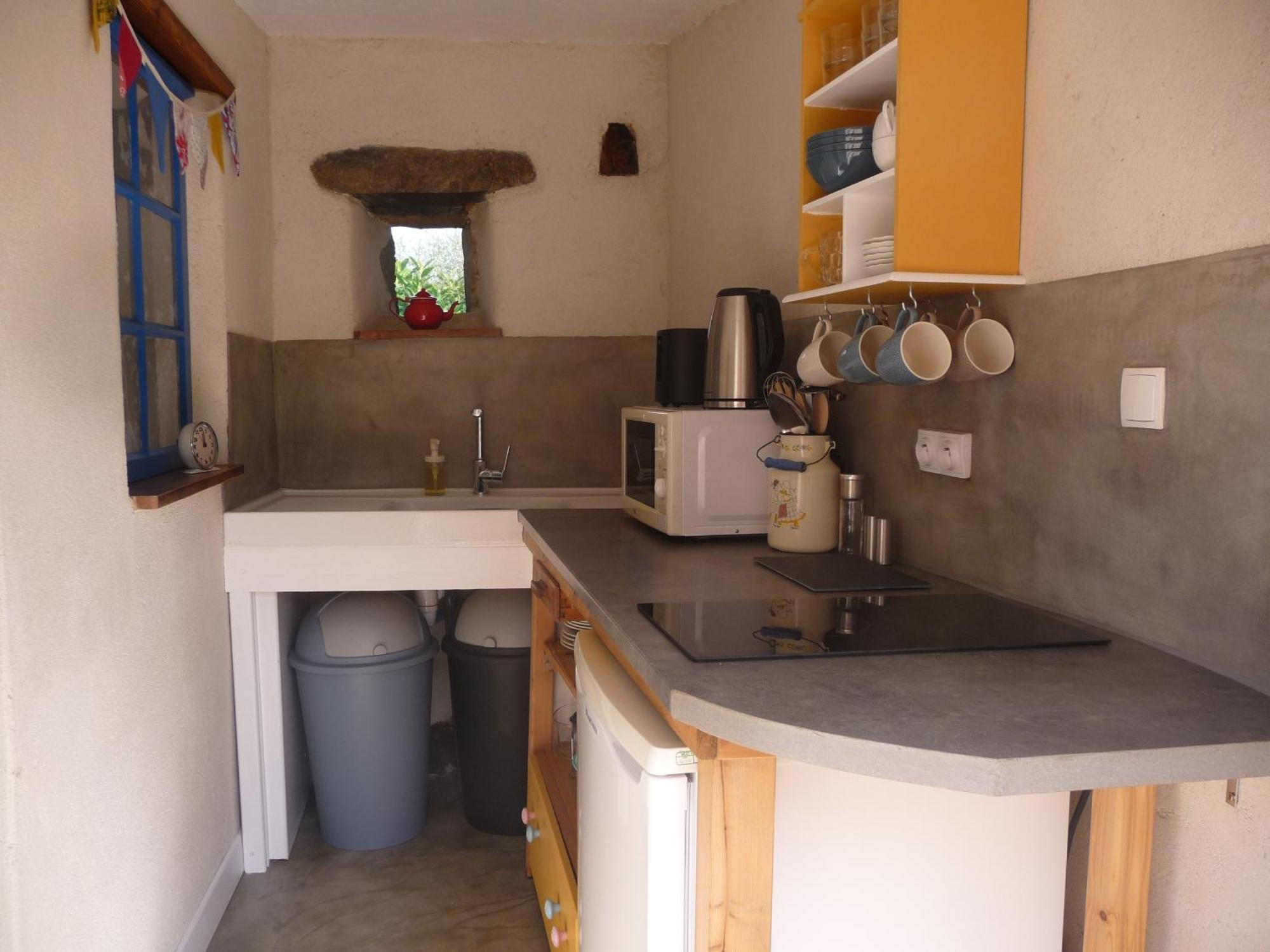 Bretagne Chambre D'Hotes Suite 53M2 Et Caravane Vintage Avec Cuisine Et Salle De Bains Privees Brittany B&B 53M2 Suite And Vintage Caravan Glamping With Private Kitchen And Bathroom Pleumeur-Gautier Εξωτερικό φωτογραφία