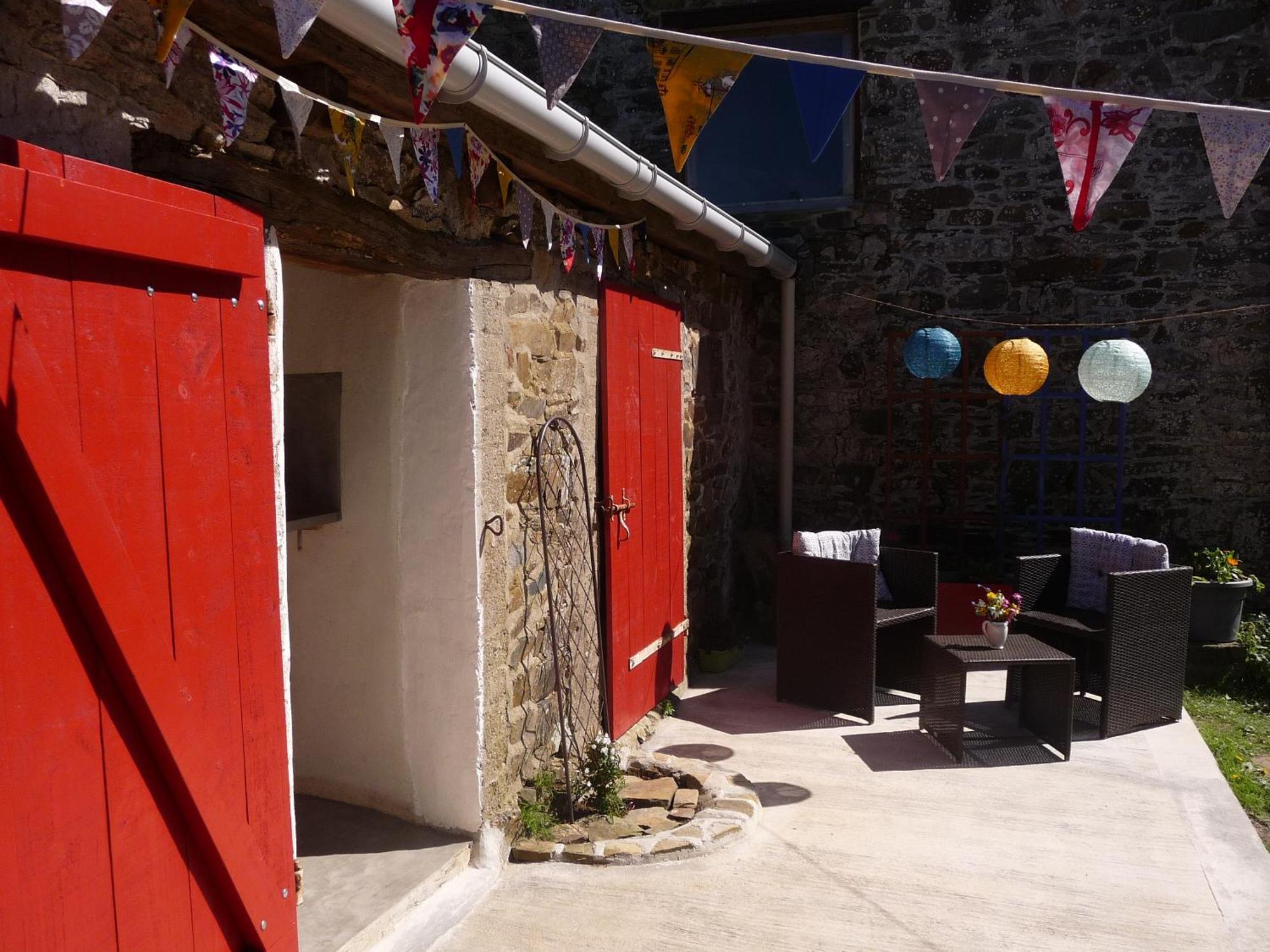 Bretagne Chambre D'Hotes Suite 53M2 Et Caravane Vintage Avec Cuisine Et Salle De Bains Privees Brittany B&B 53M2 Suite And Vintage Caravan Glamping With Private Kitchen And Bathroom Pleumeur-Gautier Εξωτερικό φωτογραφία